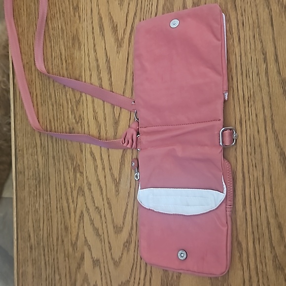 Kipling Eldorado Classic Crossbody Bag in dusty rose pink - Picture 6 of 13